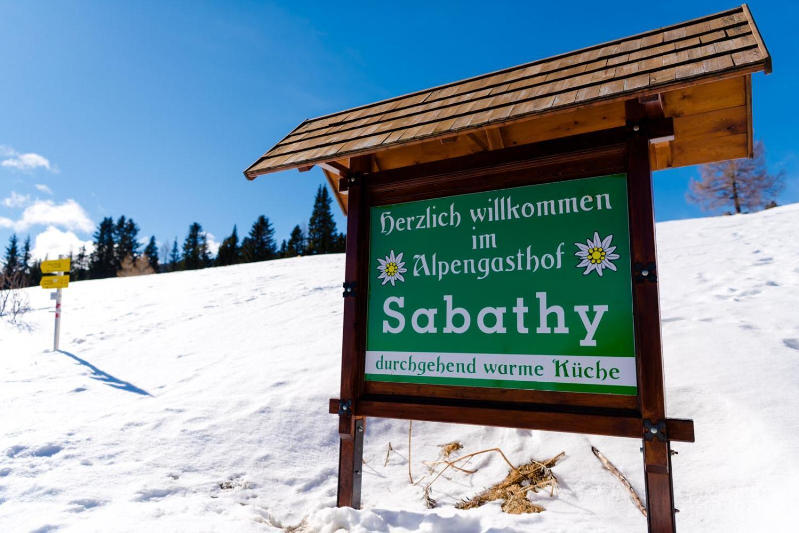 Almidylle Sabathy Hotell Obdach Exteriör bild