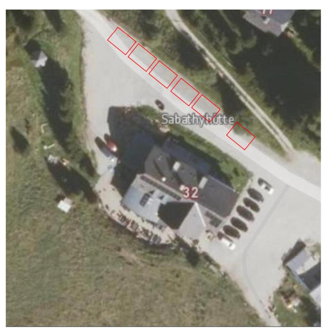 Almidylle Sabathy Hotell Obdach Rum bild